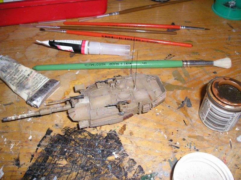 Merkava Mk. III - dokončená věž