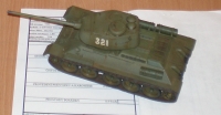 Obrázek t/34 modelu T/34